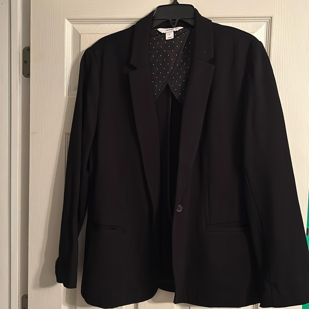 Black blazer